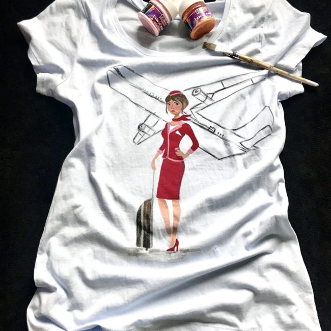 Tricou “Stewardesa”