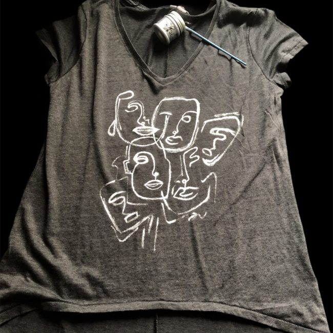 Tricou “Faces”