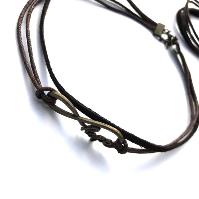 Set choker + bratara maro “Hope”