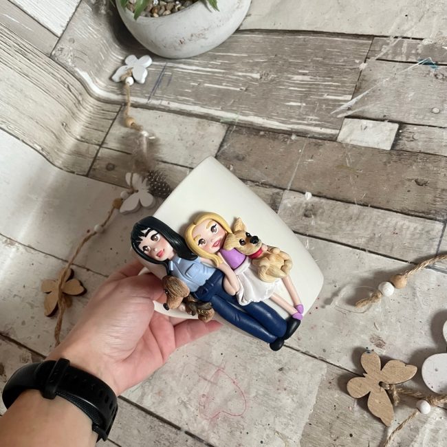 Cana fimo “Mom&Child” - imagine 7