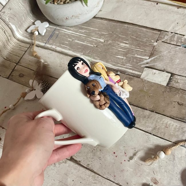 Cana fimo “Mom&Child” - imagine 6