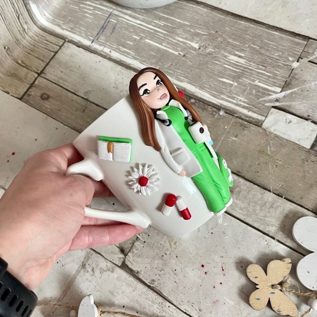 Cana fimo  “I love Coffee” - imagine 11
