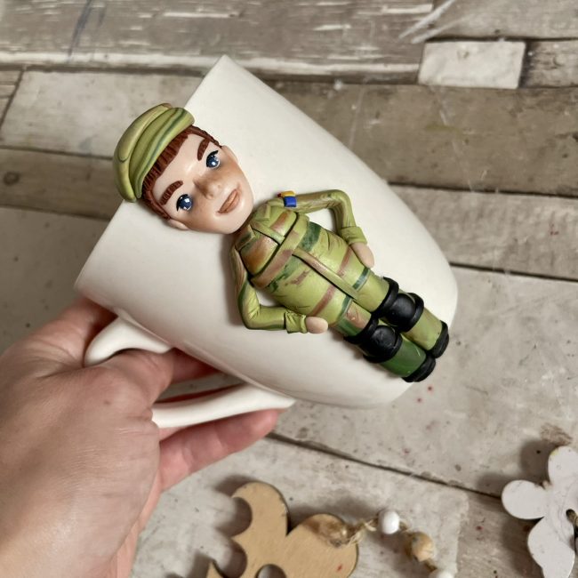 Cana fimo  “Soldat” - imagine 6