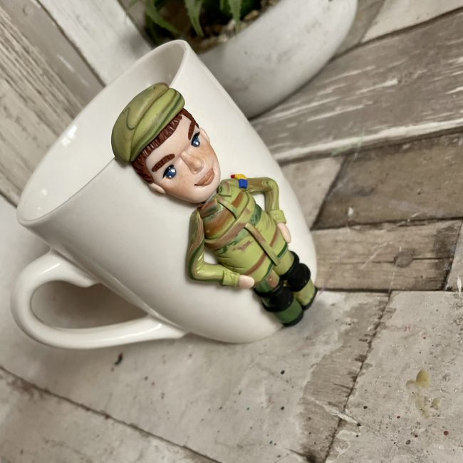 Cana fimo  “Soldat” - imagine 5