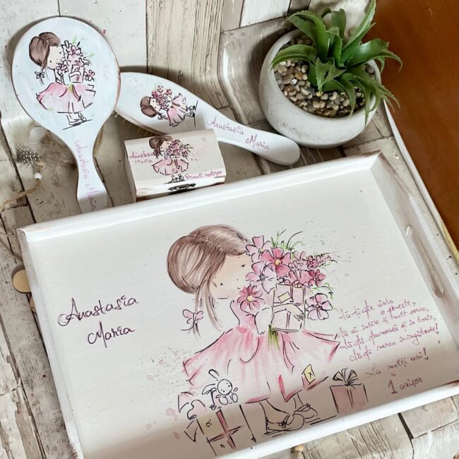 Set Tavita Mot  “Gifts” (+perie/oglinda)