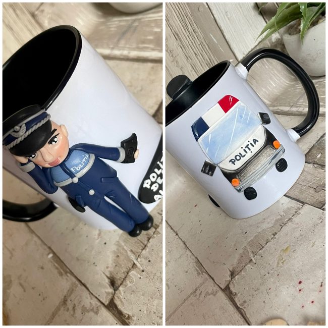 Cana fimo “Politist” (Masina)