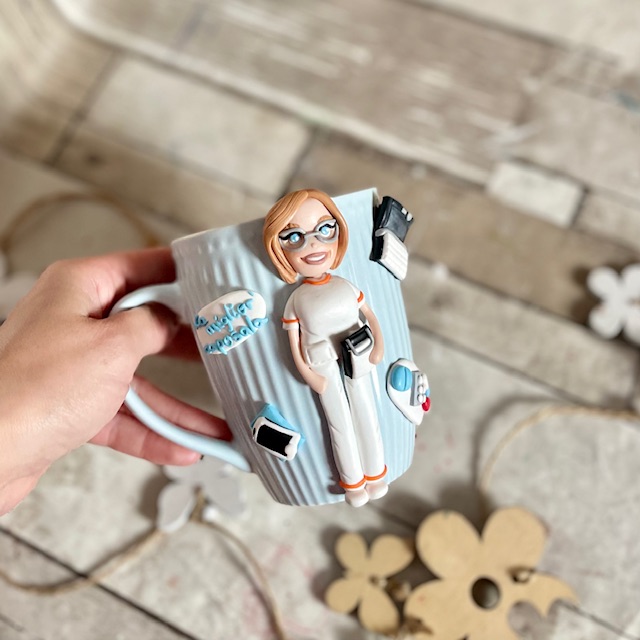 Cana fimo “Asistent Medical” (Caposala)