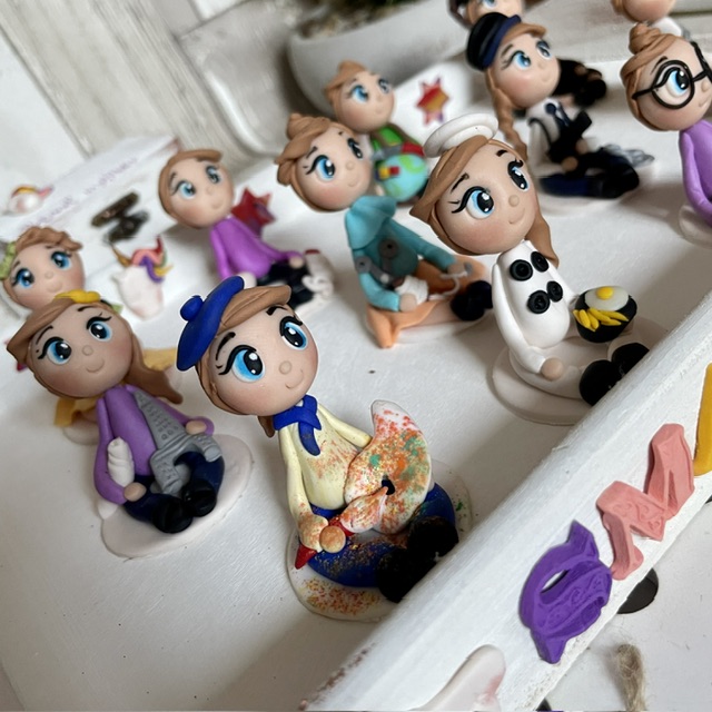 Set tavita mot cu meserii miniatura pentru fetite-achizitionare (Special Design)