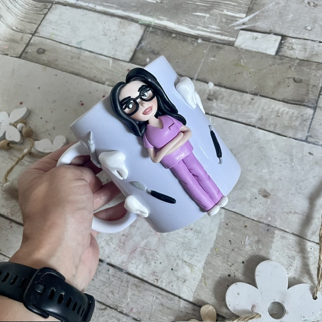 Cana fimo  “Dentist” (Personaj) (6) (copie)